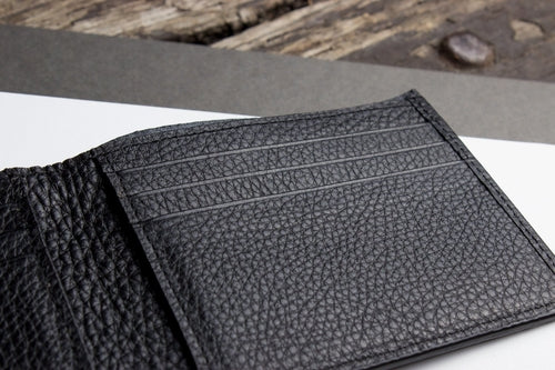 Classic Leather Wallet Made In Italy