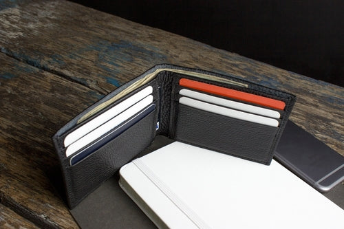 Classic Leather Wallet Made In Italy