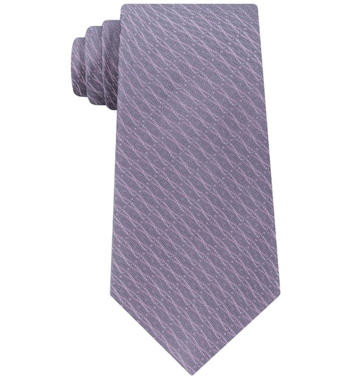 Calvin Klein Mens Modern Waves Silk Tie