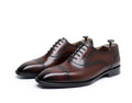 Summer New Men's Leather Shoes - Business Formal, Three-Joint