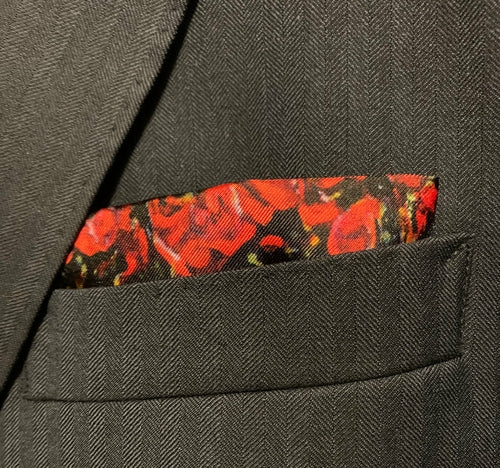 Remember The Fallen Pocket Square