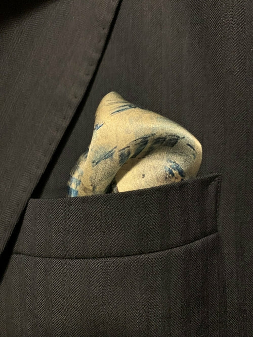 Oh How She Shone Pocket Square