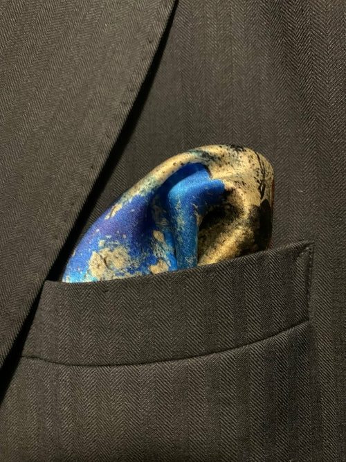 Ebb And Flow Pocket Square