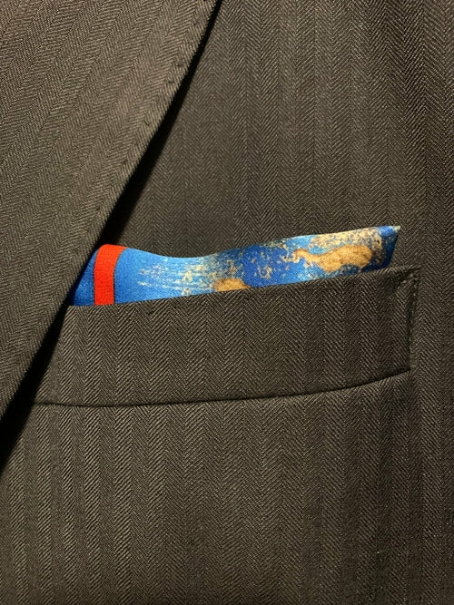Ebb And Flow Pocket Square