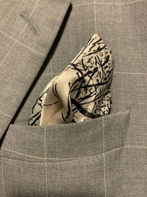 Into The Woods Pocket Square