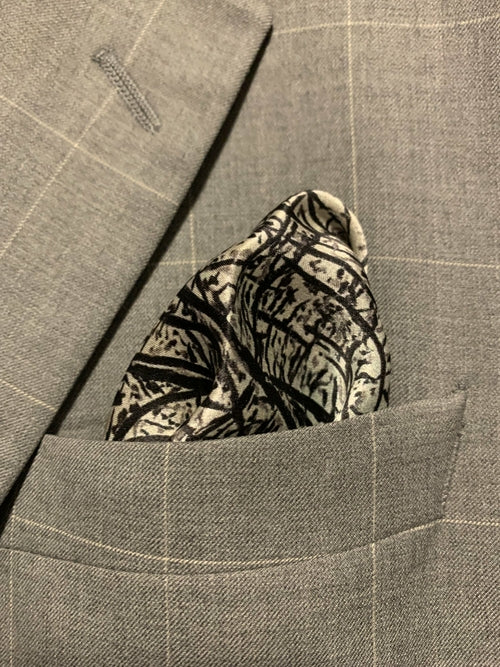 Into The Woods Pocket Square