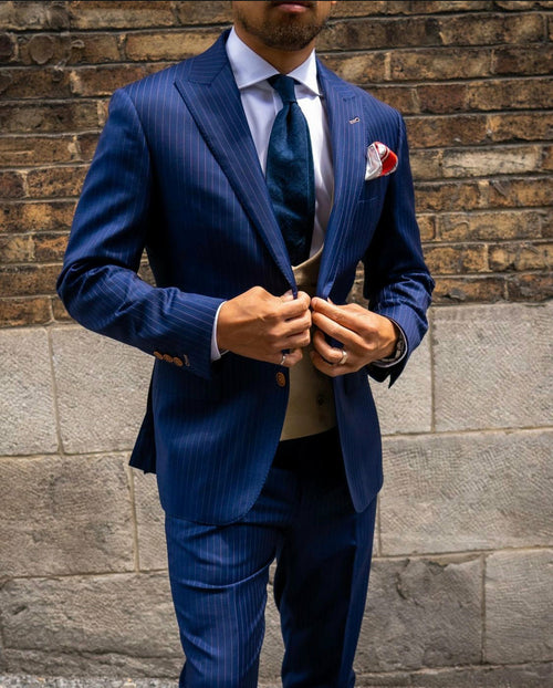 Classic London Pocket Square