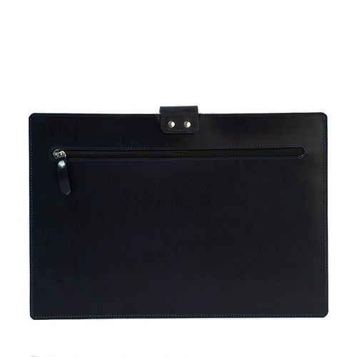 Leather Sleeve for iPad with Magnetic Strap