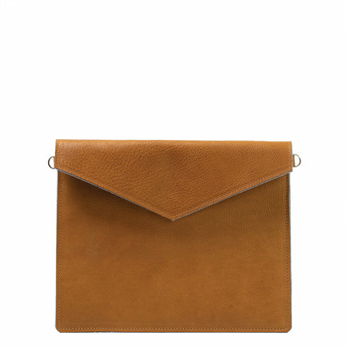 Leather Bag for MacBook with Adjustable Strap