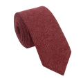 Burgundy Samekomon Japanese Tie