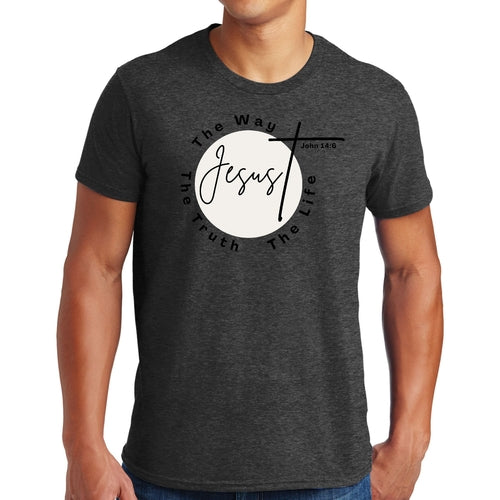 Mens Graphic T-shirt the Truth the Way the Life