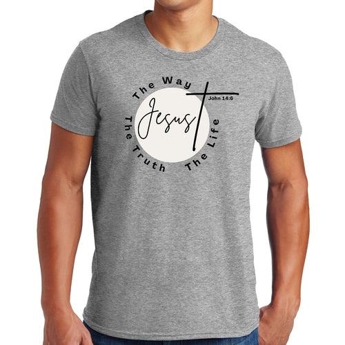 Mens Graphic T-shirt the Truth the Way the Life