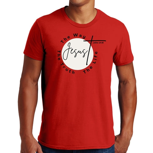 Mens Graphic T-shirt the Truth the Way the Life