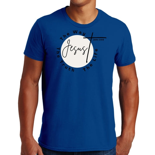Mens Graphic T-shirt the Truth the Way the Life