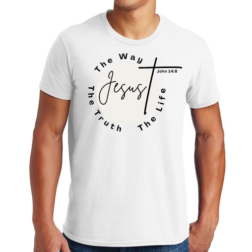 Mens Graphic T-shirt the Truth the Way the Life