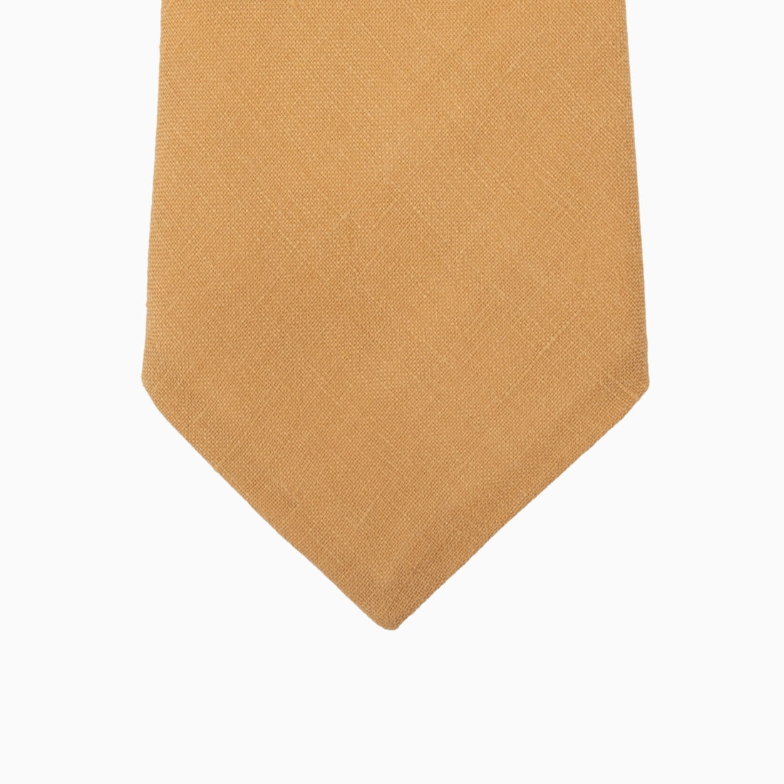 Mustard Linen Tie