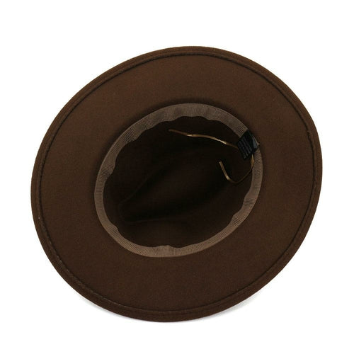 2020 Autumn Winter Women Men Wool Felt Panama Hat Jazz Fedora Bowler